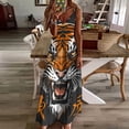 thumbnail image 3 of Tiger Animal Graffiti Sleeveless Dress Women's Luxury Party Dress Birthday Dresses for Women, 3 of 7