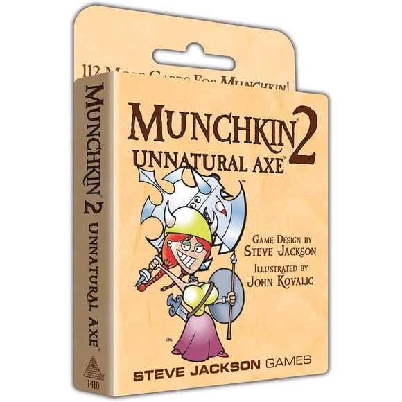 Juego de cartas Steve Jackson Games Munchkin 2 - Unnatural Axe