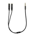 thumbnail image 2 of Bunblic 5-6pack 3.5mm Audio Adapter Cable Mic Splitter Adapter Cord for PC Smartphone 5 Pcs, 2 of 8
