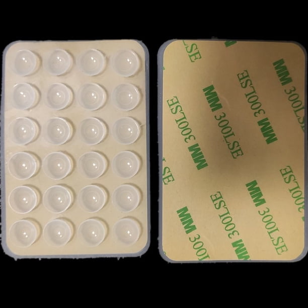 Ventosa de silicona cuadrada/curva para teléfonos móviles, ventosa universal para fundas de cuero para tabletas