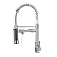 thumbnail image 1 of Spring Pull Down Kitchen Sink Faucet, 360 Degree Rotation Stream Sprayer Nozzle Kitchen Sink, Hot Cold Taps Hot & Cold Water Mixer ,Easy to Install, 1 of 7