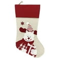 thumbnail image 2 of Christmas Decoration Socks Festival Printing Gift Bag Pendant Candy Bag, 2 of 2