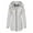 #293-Gray, variant on Cutuoiiu Women's Long-Sleeved Hooded Mid-Length Valentines Jackets Fashion Casual Jacket with Zipper and Pockets Gifts