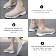 thumbnail image 3 of unbranded 1Par Zapatillas Deportivas Para Mujer Con De Malla Transpirable Y Para Caminata, 3 of 8