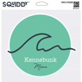 thumbnail image 3 of Squiddy Kennebunk Maine Wave - Vinyl Sticker for Car, Laptop, Notebook (4" high), 3 of 4