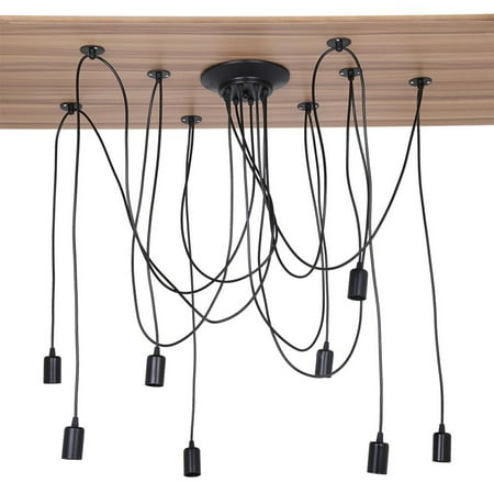 

Light Holder Ceiling Light Holder Pendant Light Rack Lamp Rack 8 Head Light Rack 8 Head Industrial Vintage Style Pendant Light Holder Ceiling Lamp Hanger Fixtures