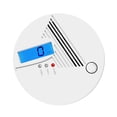 thumbnail image 3 of Sensor CO Detector Alarma Monóxido Carbono Batería Powe Pantalla LCD para El Rojo, 3 of 9