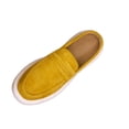 thumbnail image 2 of Women's 2026 Summer Loafers Solid Color Closed Toe Backless Mules Soft Sole Lightweight Cushioned Orthopedic Arch Support Wide Toe Box Comfort Walking Daily Footwear Yellow 41, 2 of 9