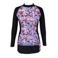 thumbnail image 1 of Traje de Baño Op Talla CH Tankini Manga Larga Floral Multicolor, 1 of 4