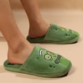 thumbnail image 3 of Rick and Morty Mens Slippers Adults Pickle Rick Green House Sliders, 3 of 4