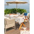 thumbnail image 4 of Outdoor Tablecloth with Umbrella Hole and Zipper, Maple Leaves Fall Rectangle Table Cloth 54x80 Inch Waterproof Tablecloth, Thanksgiving Branches Rustic Picnic Table Cover for Patio Camping, 4 of 7