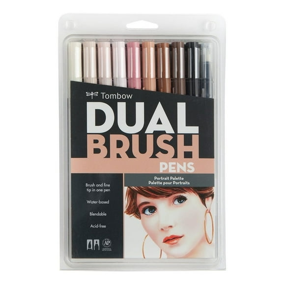 Plumones Marcadores Doble Punta Tombow 56170 Piel Retrato Tombow Plumones Marcadores Doble Punta Tombow 56170 Piel Retrato