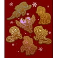 thumbnail image 2 of Women's My Little Pony: Friendship is Magic Gingerbread Ponies  Graphic Tee Red Large, 2 of 4