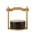 thumbnail image 2 of Soporte de madera BLESIY para cupcakes y bandeja de almacenamiento con asa y tapa, 2 of 6