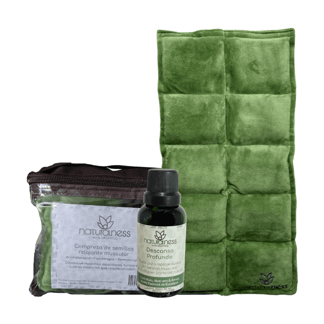 Compresa Muscular Grande naturalness Compresa + Aceite 30ml