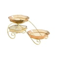 thumbnail image 2 of Plato Divisorio de Postre Amarillo Perfecl de 3 Niveles, 2 of 8