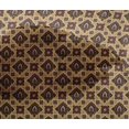 thumbnail image 4 of oneOone Viscose Chiffon Mustard Yellow Fabric Geometric & Floral Block Sewing Craft Projects Fabric Prints By Yard 42 Inch Wide, 4 of 4