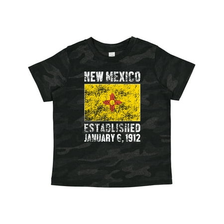 

Inktastic Established January 6 1912 New Mexico Flag Gift Toddler Boy or Toddler Girl T-Shirt