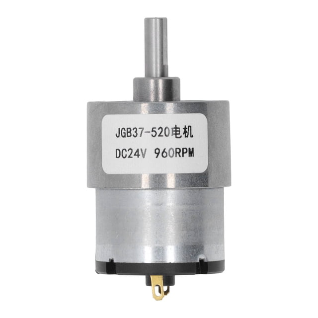 Motor de reducción de corriente continua Motor de reducción de velocidad micro de bajo ruido de alta torsión con codificador Hall para equipos de monitoreo 960RPM DC24V