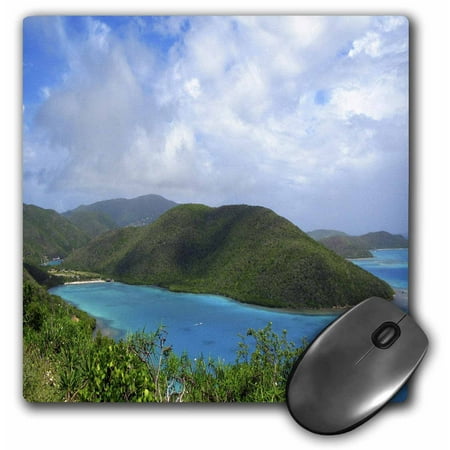 3dRose British Virgin Islands, Mouse Pad, 8 by 8 inches