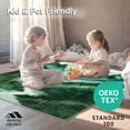 thumbnail image 4 of ODIKA 4'x6' Machine Washable Non-Slip Area Rug, Serene Forest Landscape Visual Appeal High Traffic Rug, Green, 28040, 4 of 7