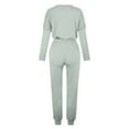 thumbnail image 5 of XuJwPNcy Lounge Sets for Women Sweatsuits Sets Two Piece Outfit Long Sleeve Top with Pant Workout Athletic Tracksuits, 5 of 5