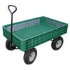 Millside Industries 03910 G 30" x 46" Plastic Mesh Deck Wagon