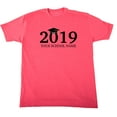 thumbnail image 2 of Senior Men's T-shirts, Class of 2019 Customized Shirts, Graduation T-shirts - Grad Cap, 2 of 2
