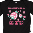 thumbnail image 4 of Inktastic I'm Going to Be a Big Sister Girls Long Sleeve Baby Bodysuit, 4 of 5
