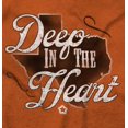 thumbnail image 2 of Texas Deep in the Heart Cute TX Men's Graphic T Shirt Tees Brisco Brands 5X, 2 of 6