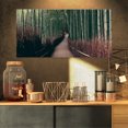 thumbnail image 1 of Bamboo Grove in Arashiyama Panorama - Oversized Forest Canvas Art, 1 of 3