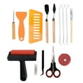 thumbnail image 3 of Outils de Désherbage Ensemble Complet de 19 Outils de Désherbage en Vinyle avec Boîte de Rangement pour Couture Silhouettes Lettrage, 3 of 14