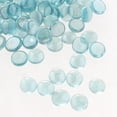 thumbnail image 3 of Blesiya 100xSolid Clear Marbles Balls Flat Tank Guios Piedras de cristal Azul transparente Zulema cuentas de mármol de cristal, 3 of 7