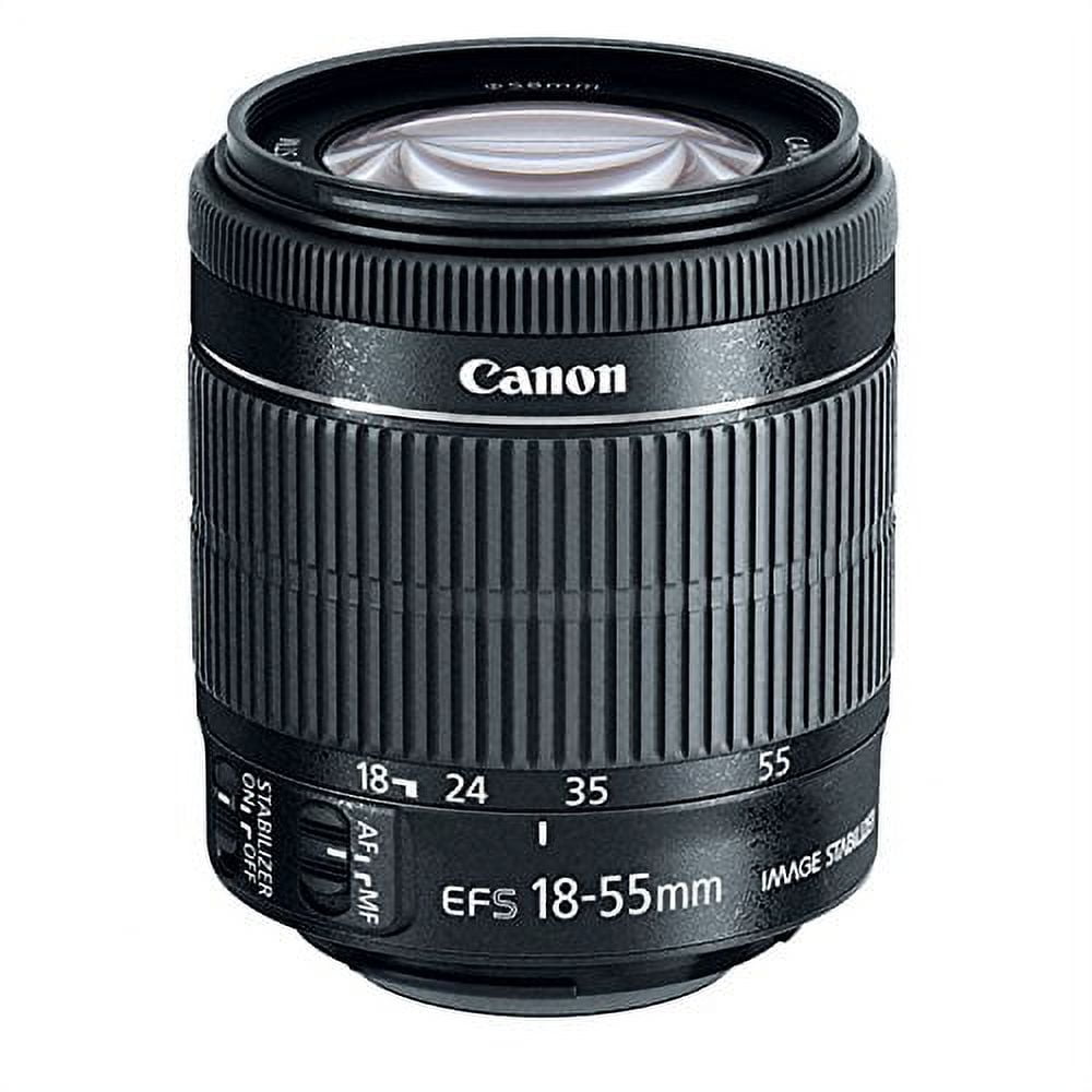 2月18日限定 Canon EF-S18-55mm & 55-250mm IS Canon EF-S 18-55mm f/3.5-5.6 IS II Lens 2042B002 - Adorama