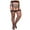 9018, variant on Plus Size Hosiery in Fishnet, Thigh High or Full Pantyhose Styles (6 Pack)