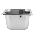 thumbnail image 4 of Kitchen & Cafe Waste Container for Barista Use Stainless Steel Coffee Grounds Disposal Bin, 4 of 8
