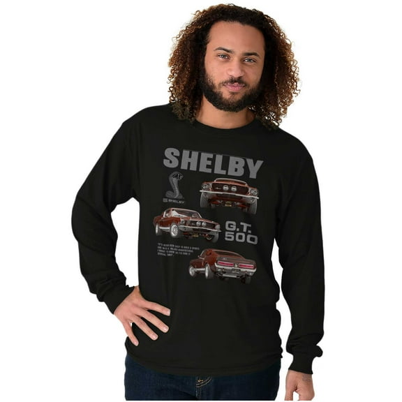 Shelby Racing GT 500 Muscle Car Long Sleeve TShirt Men Women Brisco Brands S