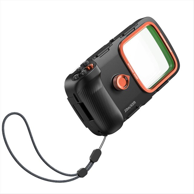 Estuche Impermeable para Cámara de 20 M/65 Pies con Bluetooth para Buceo, Surf, Natación y Protección Mejorada para Fotografía.