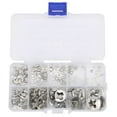 thumbnail image 2 of E Retaining Rings, 200Pcs Durable   Standard Design Circlip  For Fixing, 2 of 8