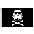 thumbnail image 1 of Tapiz decorativo con forma de bandera Storms Troops Imperials Stormtroopers, 90 x 150 cm, 1 of 1