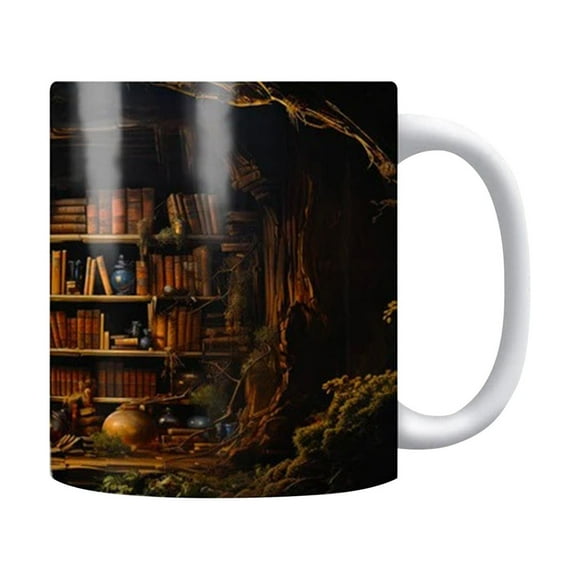 Birdeem Bookshelf Mug Couple High Beauty Ins Style Cup Art Sense Toothbrush Cup Plastic Wash Cup