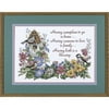 Dimensions "Flowery Verse" Stamped Cross Stitch Kit, 14" x 10"