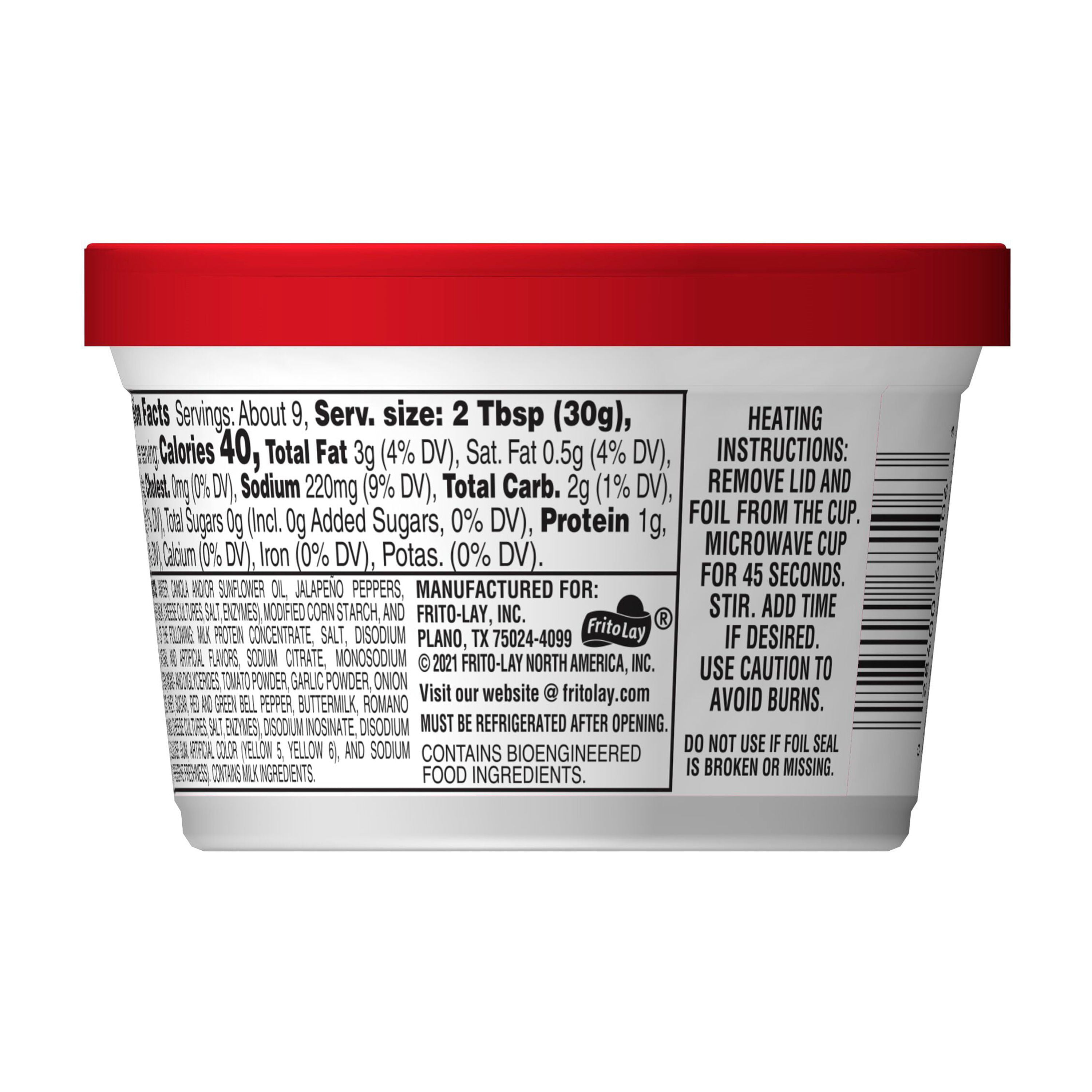 Doritos Spicy Nacho Flavored Dip, 10 oz