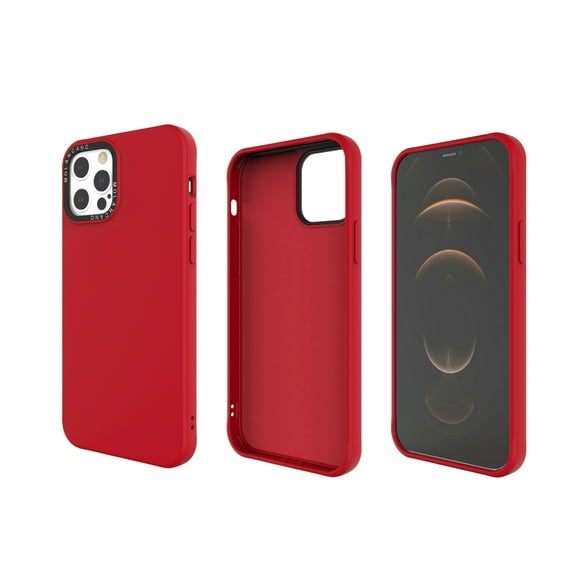 Molancano Designer Case Compatible with iPhone 12 Mini in Red