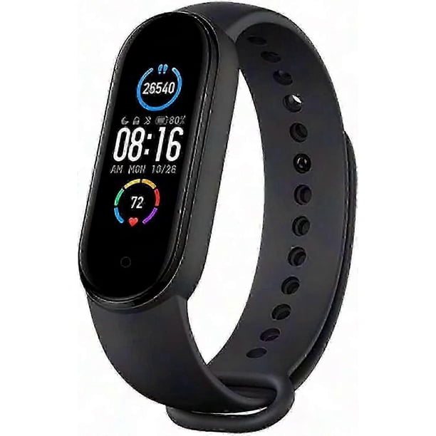Mi Smart Band 5 Black: 14-Day Battery, 11 Exercise Modes, Health & Activity Tracker