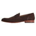 thumbnail image 4 of Base London Mens Bruno Leather Penny Loafers, 4 of 5