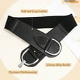 thumbnail image 6 of WHIPPY Women Elastic Belts for Dresses Wide Stretch Belt Ladies Vintage Waist Belt, 6 of 7