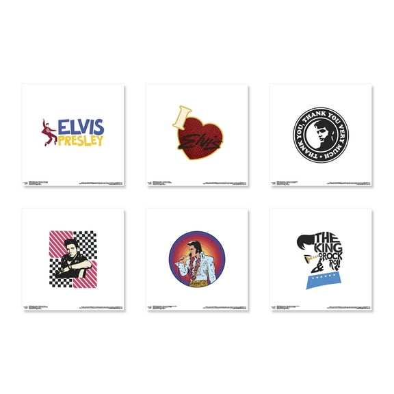 Gallery Pops Elvis Presley - Graphic Wall Art Bundle (6-Pack)