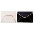 thumbnail image 1 of 100 Pcs Mini Envelopes Gift Card Envelopes for Gift Cards Wedding Envelopes or Place Card, 50 Pcs White & 50Pcs Black, 1 of 10