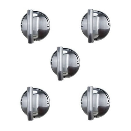 5 Pack 74007733 Burner Control Knob For Whirlpool Maytag Oven